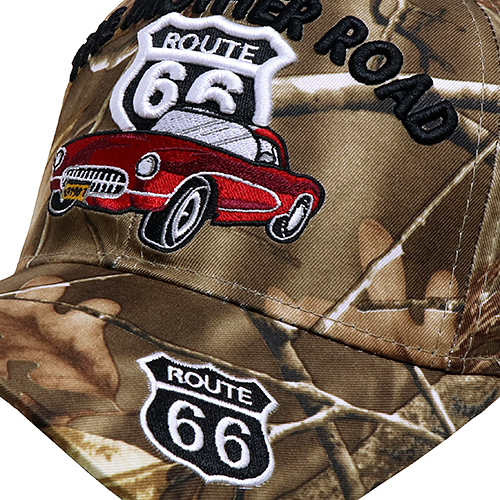 RT 66 å THE MOTHER ROAD CLASSIC CAR 66-AC-CP-025CAMO 