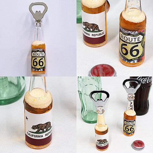 RT 66 ޥͥå ܥȥ ץʡ RT66 LICENSE PLATES BEER 66-SS-BO-1501115