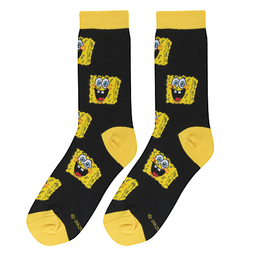 ���쥤���� ���å�����CRAZY SOCKS�˥������ ���롼 ���å��� SPONGEBOB HEADS OS-CSO-WM-12688WNCF