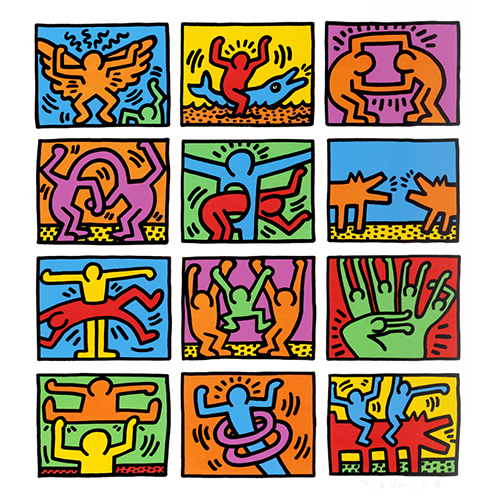 å KEITH HARING STI-CP-KHKH03 