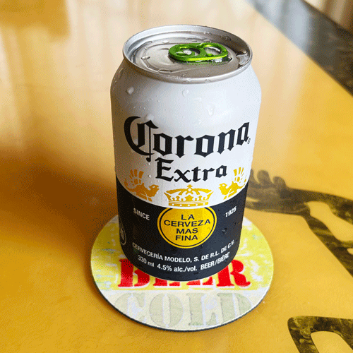 ＜ラバー コースター＞　コールド ビア　2枚セット