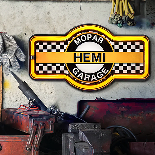 LED  ͥ  CHRYSLER MOPAR HEMI GARAGE ޡ CA-LE-271215
