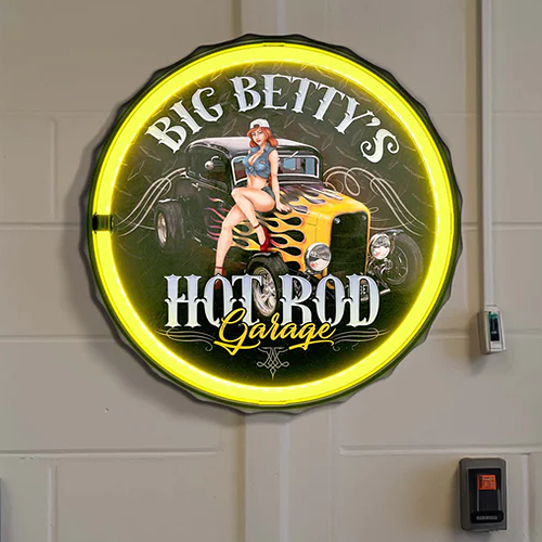 LED  ͥ  BIG BETTY'S HOT ROD GARAGE ܥȥ륭å CA-LE-562071