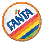 ߥ˥  Coke - Fanta Round CC-DE-MS2641