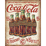 ƥ  COKE-5 BOTTLES RETRO CC-DE-MS2091