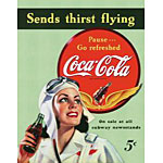 ƥ󥵥 COKE  Sends Thirst Flying  CC-DE-MS1045