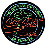 ߥ˥   Coke Neon Round CC-DE-MS2426