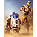 ƥ  Star Wars C-3P0 & R2D2 DE-MS2768