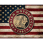 ƥ  Indian Motorcycle Flag DE-MS2520