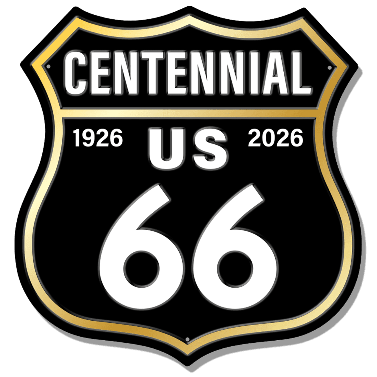 ߥ˥  RT 66 SHIELD CENT 66-DE-MS2965