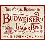 ƥ  Budweiser-World Renowned DE-MS2385