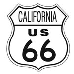 ߥ˥  RT 66 SHIELD CALIFORNIA 66-DE-MS170