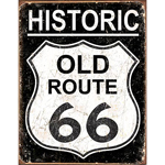 ƥ  OLD ROUTE 66 WEATHERED 66-DE-MS1938
