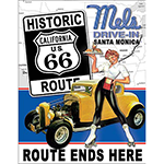 ƥ  Mel's Diner Route 66 66-DE-MS2289