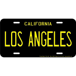 ߥ˥  LICENSE PLATE LOS ANGELES GL-SLLA