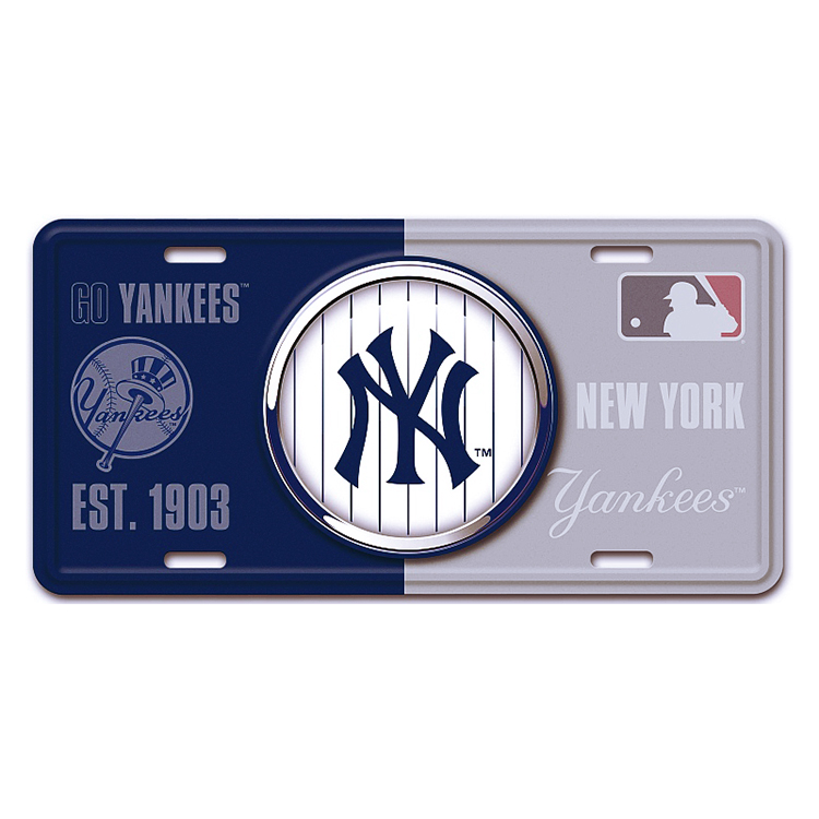 ����ߥ˥��� ������ LICENSE PLATE New YORK YANKEES GL-SLMLB01