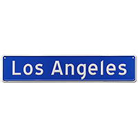 ߥ˥  STREET SIGN LOS ANGELES GL-SSLA