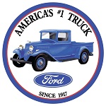 ߥ˥   FORD TRUCKS ROUND DE-MS1009