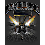 ƥ  NHRA-Dont Blink ALUMINUM 7.75" X DE-MS2549