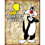 ƥ  TWEETY  SYLVESTER RETRO DE-MS1857