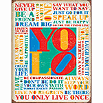 ƥ  YOU ONLY LIVE ONCE DE-MS2029