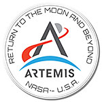 ߥ˥  Round - NASA Artemis DE-MS2704