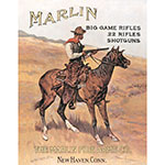 ƥ  MARLIN COWBOY ON HORSE DE-MS238