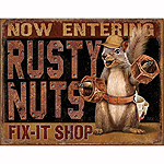 ƥ  RUSTY NUTS FIX IT SHOP DE-MS1989