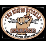 ティン サイン BUSTED KNUCKLE GARAGE DE-MS980