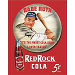 ƥ  BABE RUTH RED ROCK COLA DE-MS149