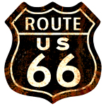 ƥ  Route 66 Rusty 66-PT-RPC-252