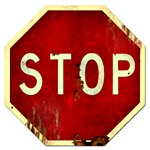 ƥ  Stop Sign PT-PS-098