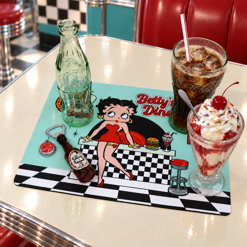 Betty Boop ダイナー マット Betty Boop DINER