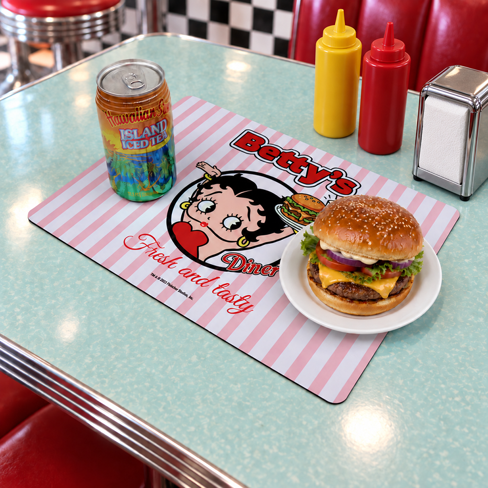 Betty Boop ダイナー マット Betty Boop Fresh and tasty