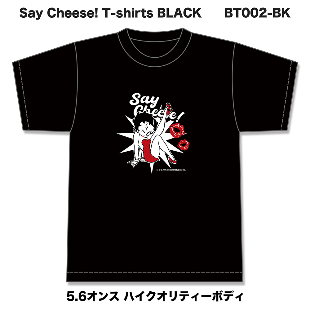 Betty Boop T����� Say Cheese! �֥�å� 3RD-BT002-BK