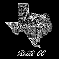 RT 66 T The Great State of Texas 66-LA-TS-TEXA-BK