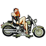 ƥ  Motorcycle Girl PT-SM-242