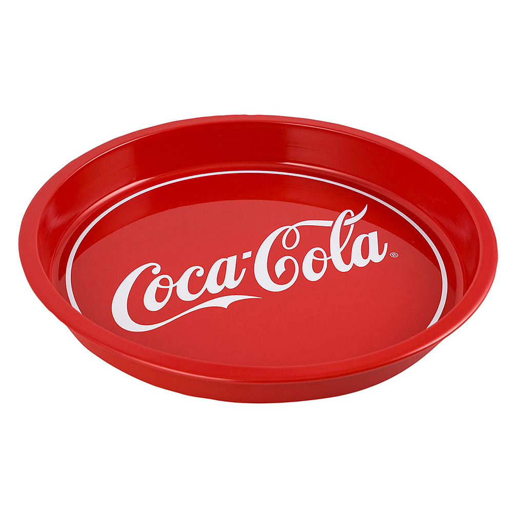 COKE �ƥ��� �ȥ쥤 Coca-Cola Round CC-FS-TRY-87336