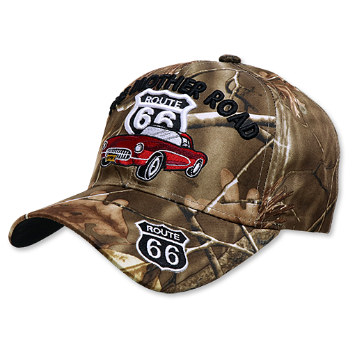 RT 66 å THE MOTHER ROAD CLASSIC CAR 66-AC-CP-025CAMO 
