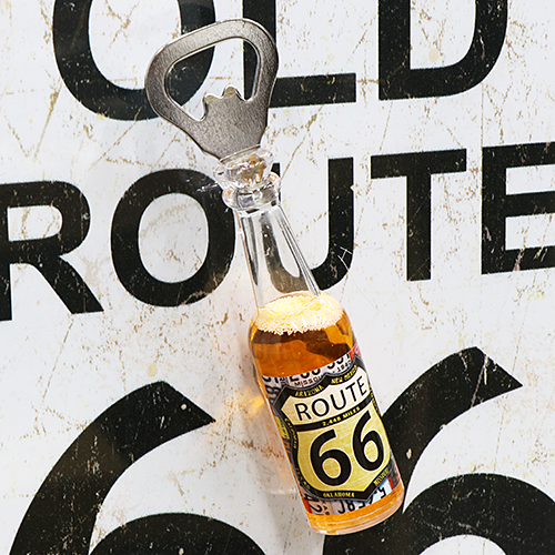 RT 66 ޥͥå ܥȥ ץʡ RT66 LICENSE PLATES BEER 66-SS-BO-1501115