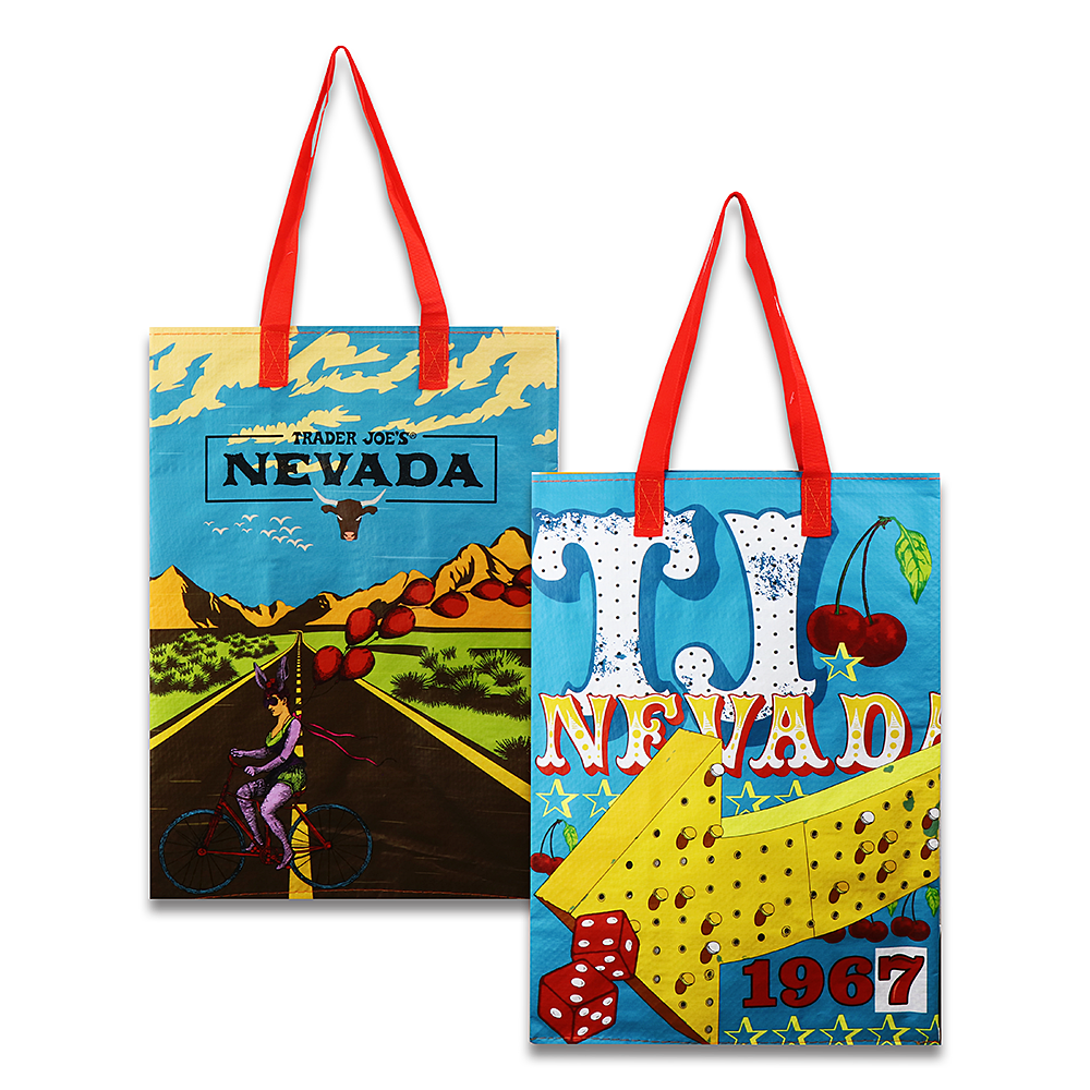 トレーダー・ジョーズ(TRADER JOE'S)NEVADA リユーザブル バッグ(エコ バッグ) 7659