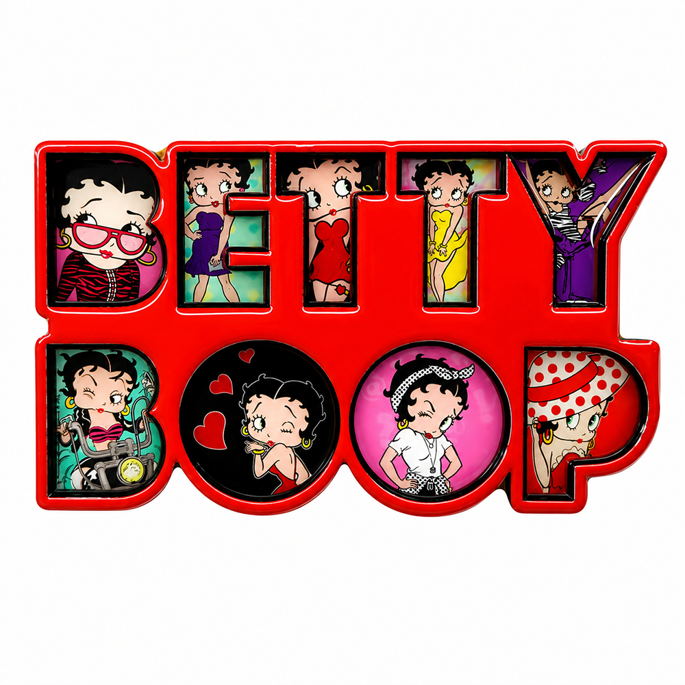 Betty Boop �ޥ��ͥå� Laser Letters BB-MSP-MN-BB6403