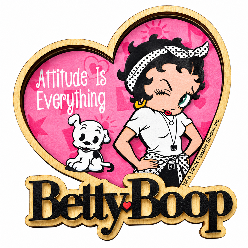 Betty Boop �ޥ��ͥå� Attitude Layered BB-MSP-MN-BB7136