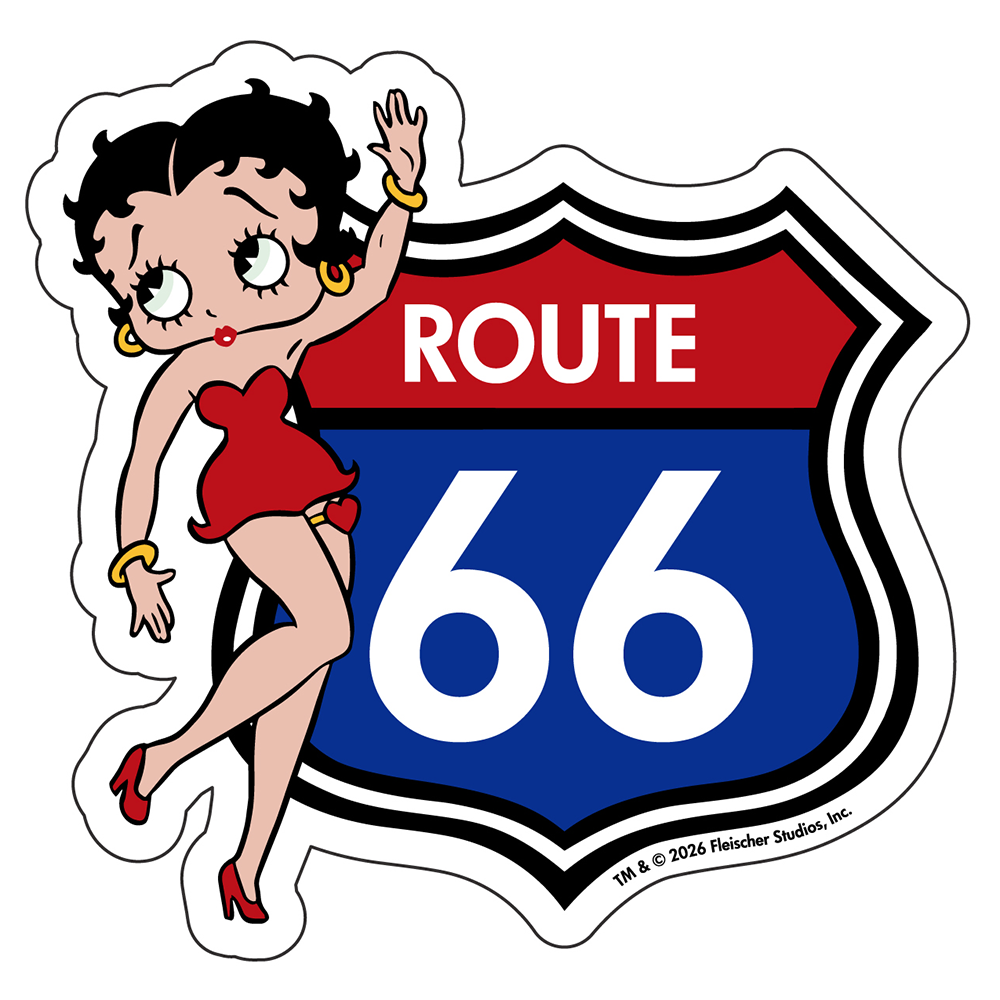 Betty Boop ���ƥå��� Betty & RT66 BB-ST002C[2pc]