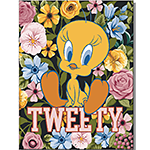 ƥ  Looney Tunes Tweety Floral DE-MS7251