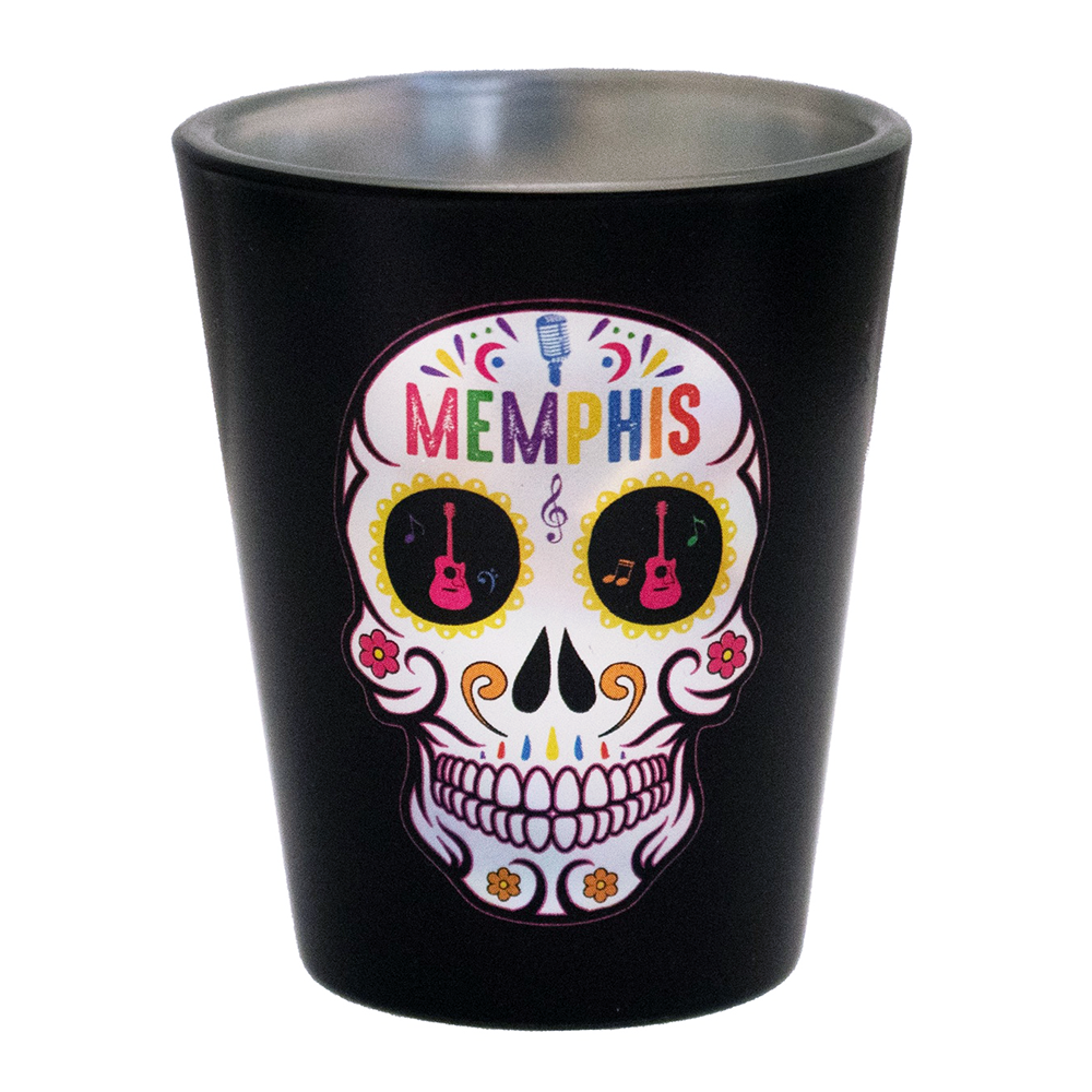 ����å� ���饹 Memphis Sugar Skull Metallic MSP-SG-M6883