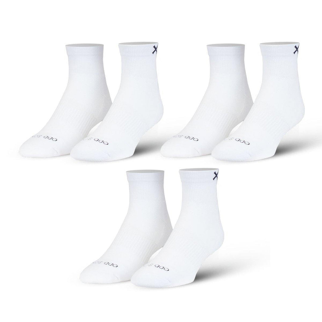 ODD SOXʥå åLARGE FEET BASIX 3 PACK3­ åȡQUARTER WHITE OS-SOC-BSXQUWHT3