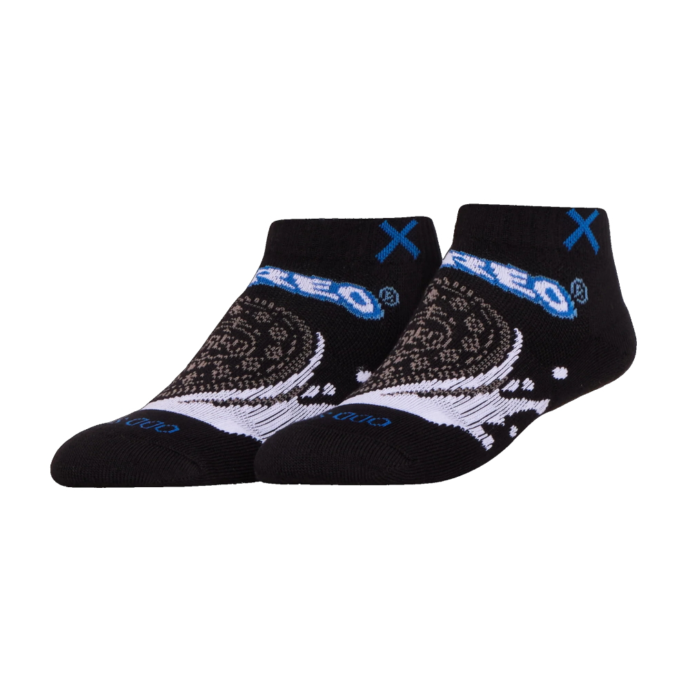 ODD SOX�ʥ��å� ���å�����LARGE FEET BASIX ANKLE OREO BLACK OS-SOC-M-42177BSXAL