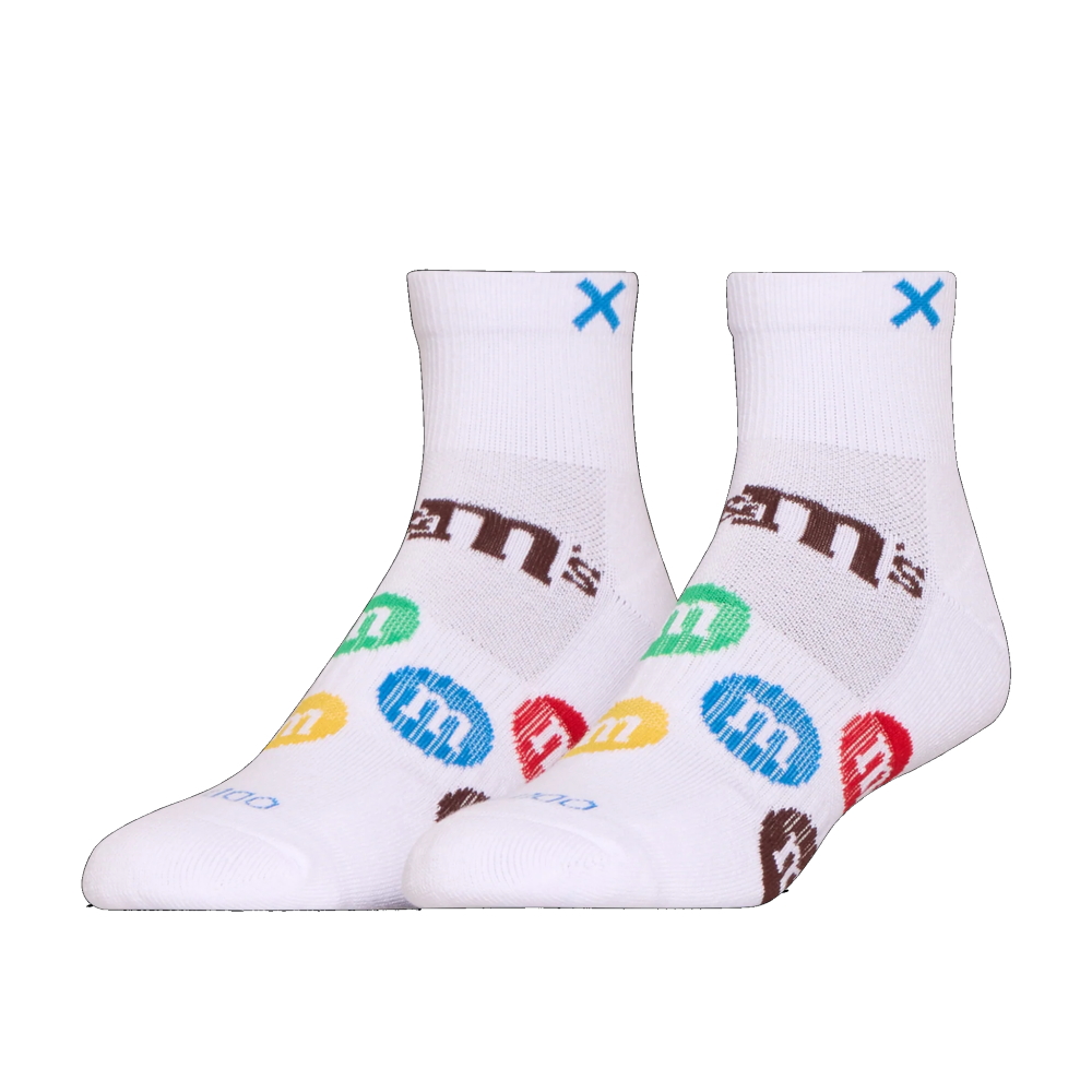 ODD SOX�ʥ��å� ���å�����LARGE FEET BASIX QUARTER M&M'S LENTILS OS-SOC-M-42204BSXOL