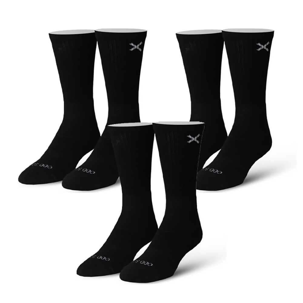 ODD SOXʥå åMEDIUM FEET BASIX 3 PACK3­ åȡCREW BLACK OS-SOC-WM-10837WOCND